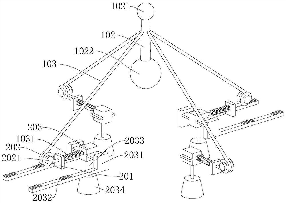 High-voltage telegraph pole capable of being adjusted in a self-balance mode