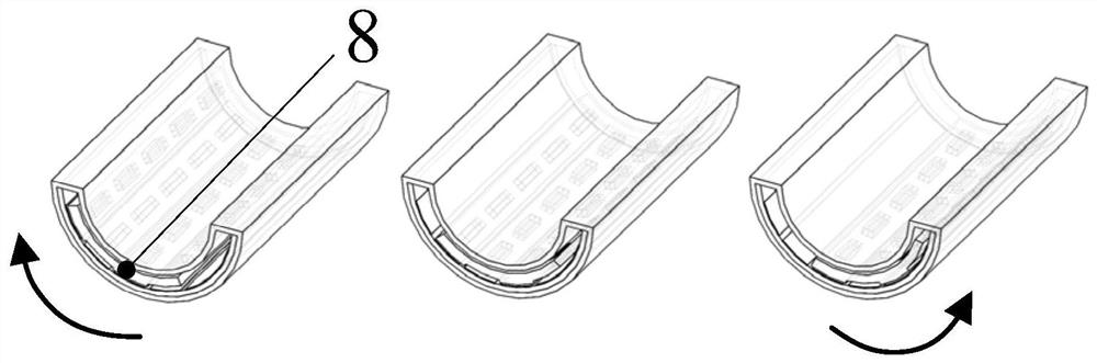 Underground cable self-energized state monitoring device and system