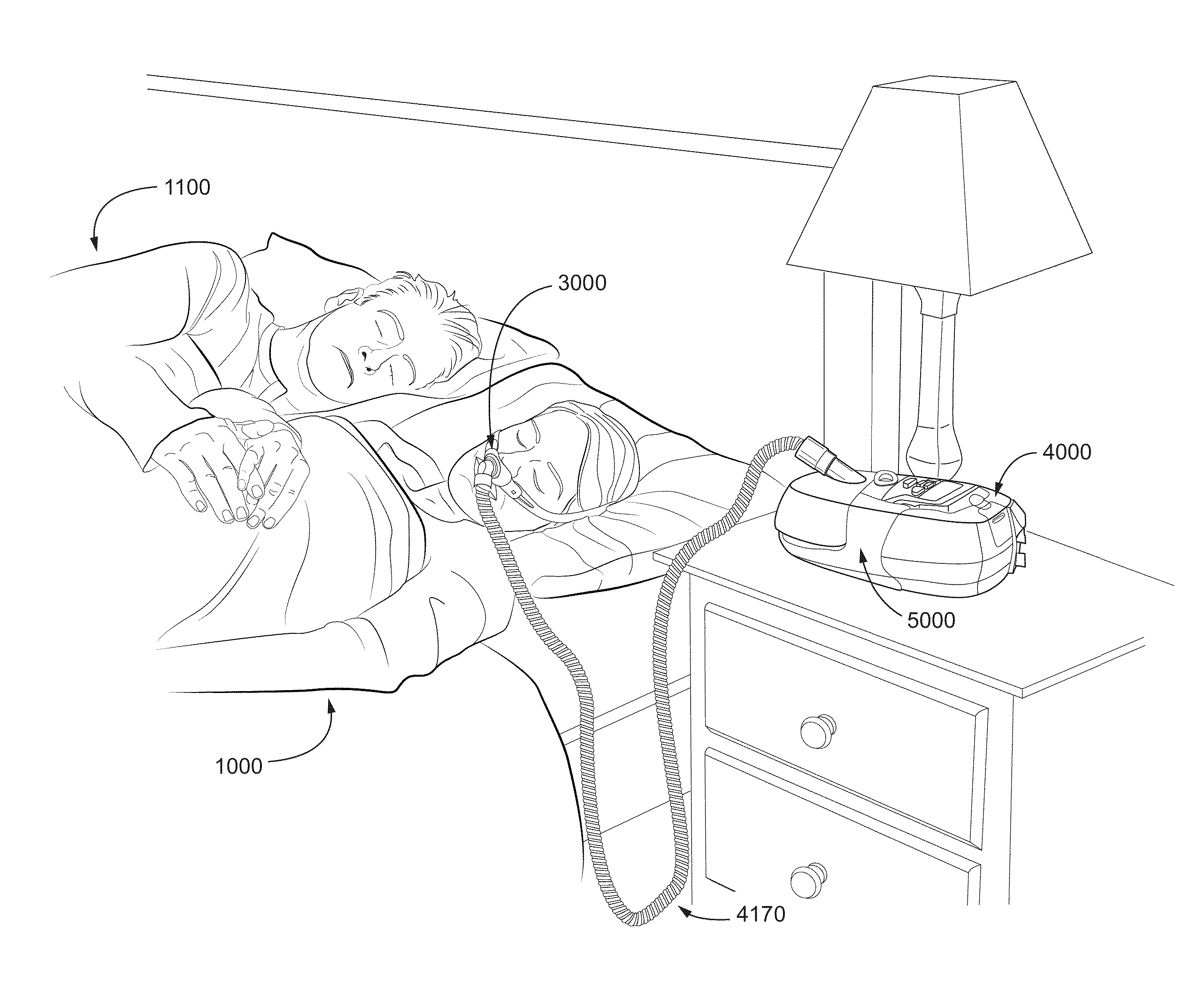 Method and apparatus for treatment of respiratory disorders