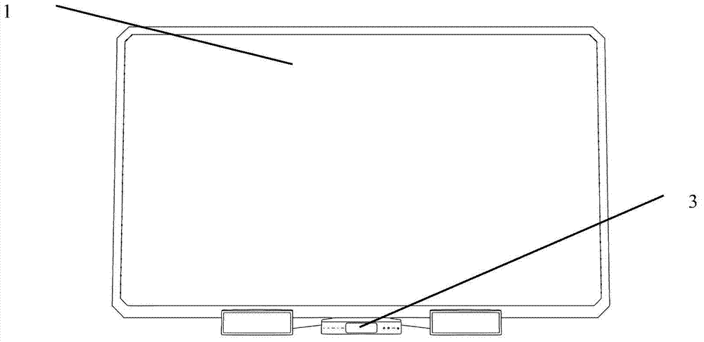 Multifunctional combination sound system for three-dimensional flat-panel television displayer