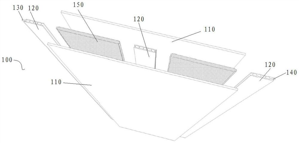 Wind-pressure-resistant maintenance plate, manufacturing method and enclosure structure of wind-pressure-resistant maintenance plate