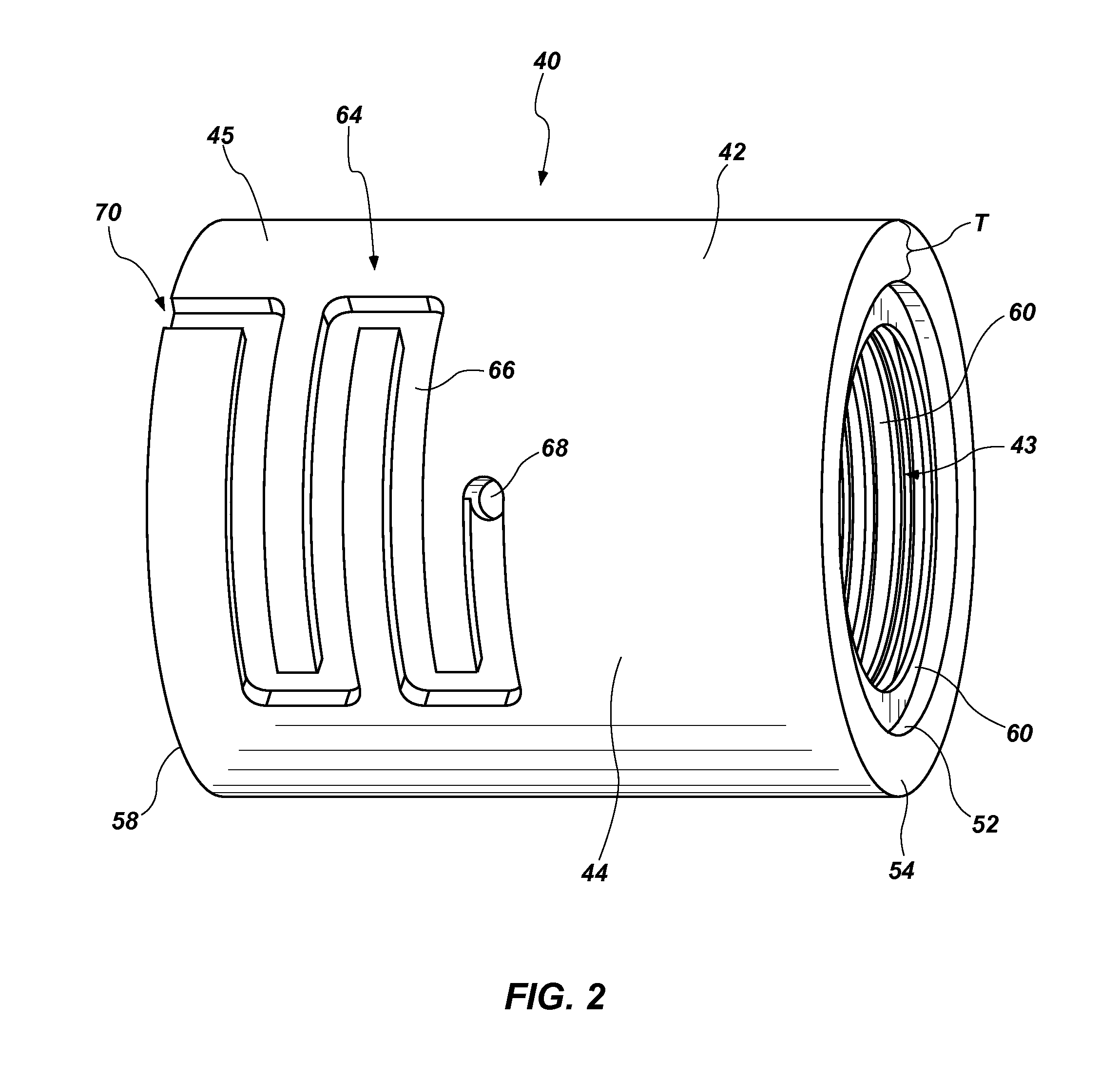 Bearing assembly for a vertical turbine pump