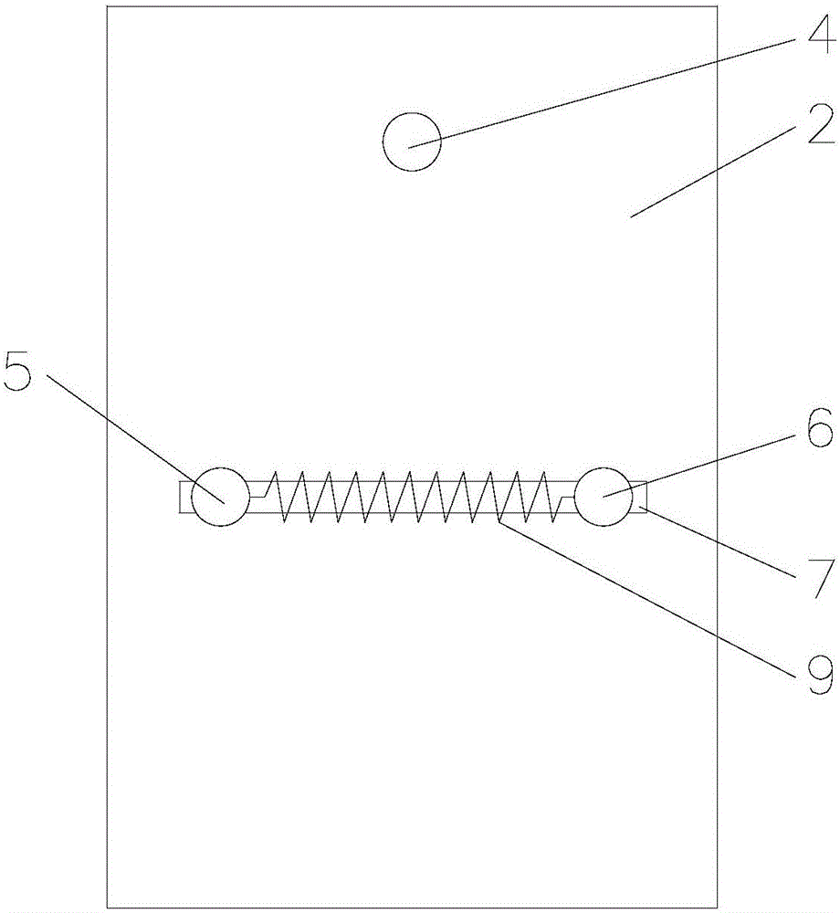 Distressing device for U-shaped elbow