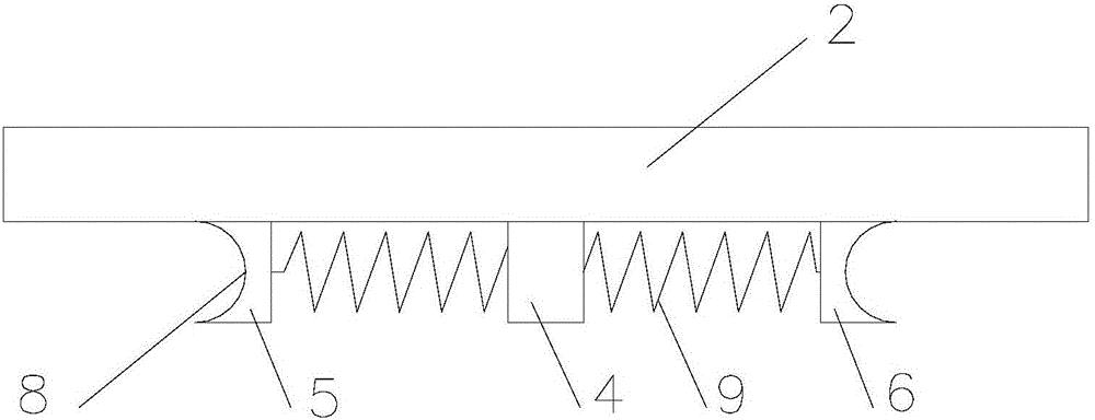 Distressing device for U-shaped elbow