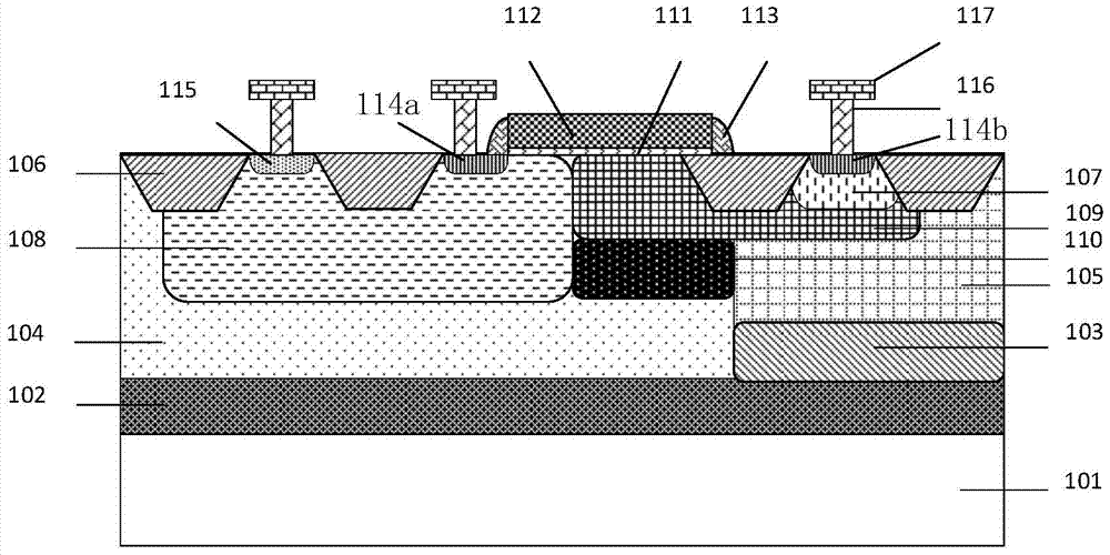 ldmos device and manufacturing method