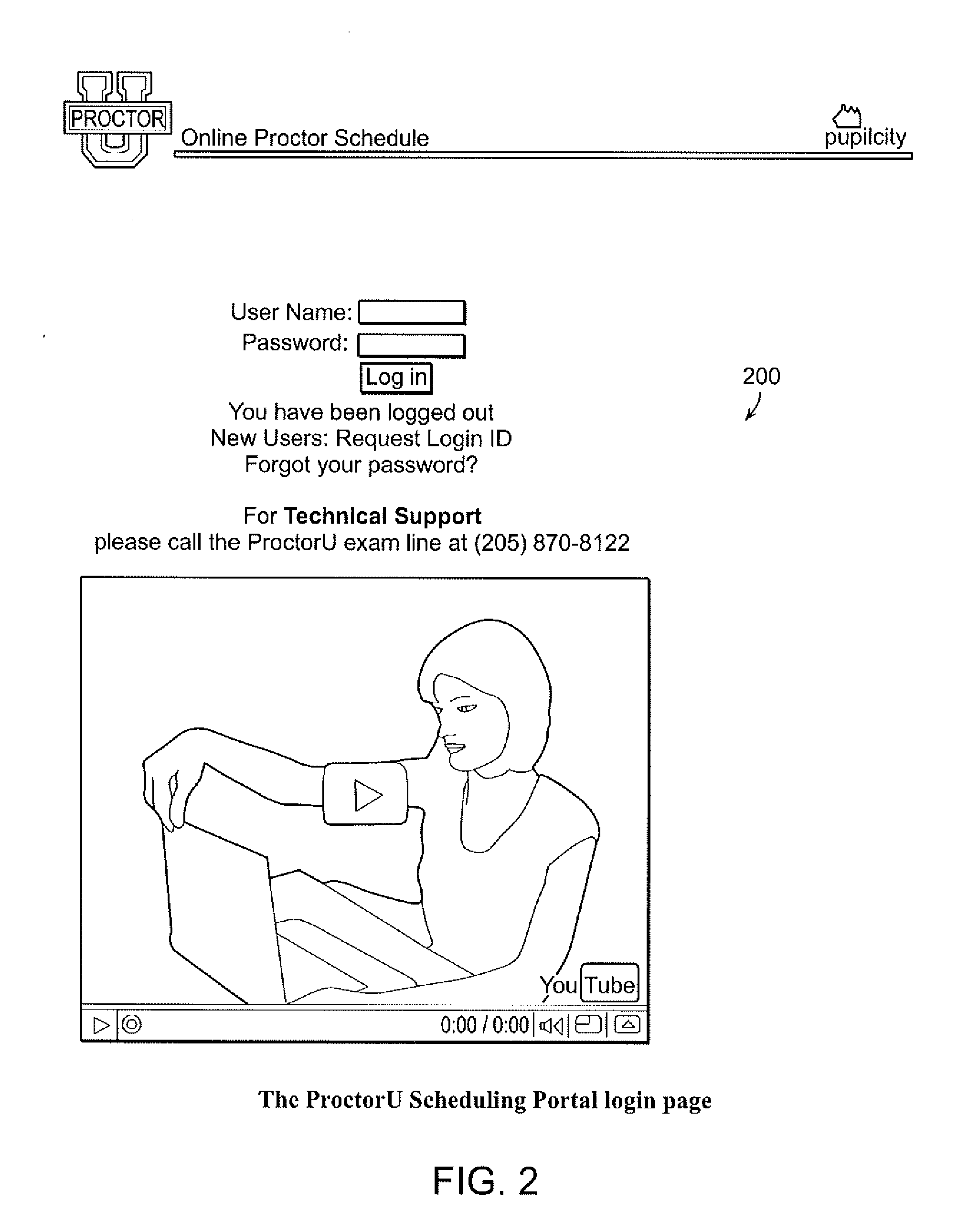 Online proctoring process for distance-based testing