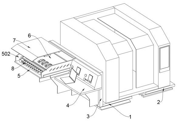 An installation base structure for protection and transfer of electrical automation equipment