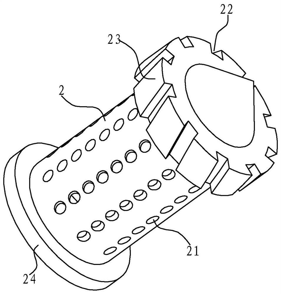 A bubble water generating device