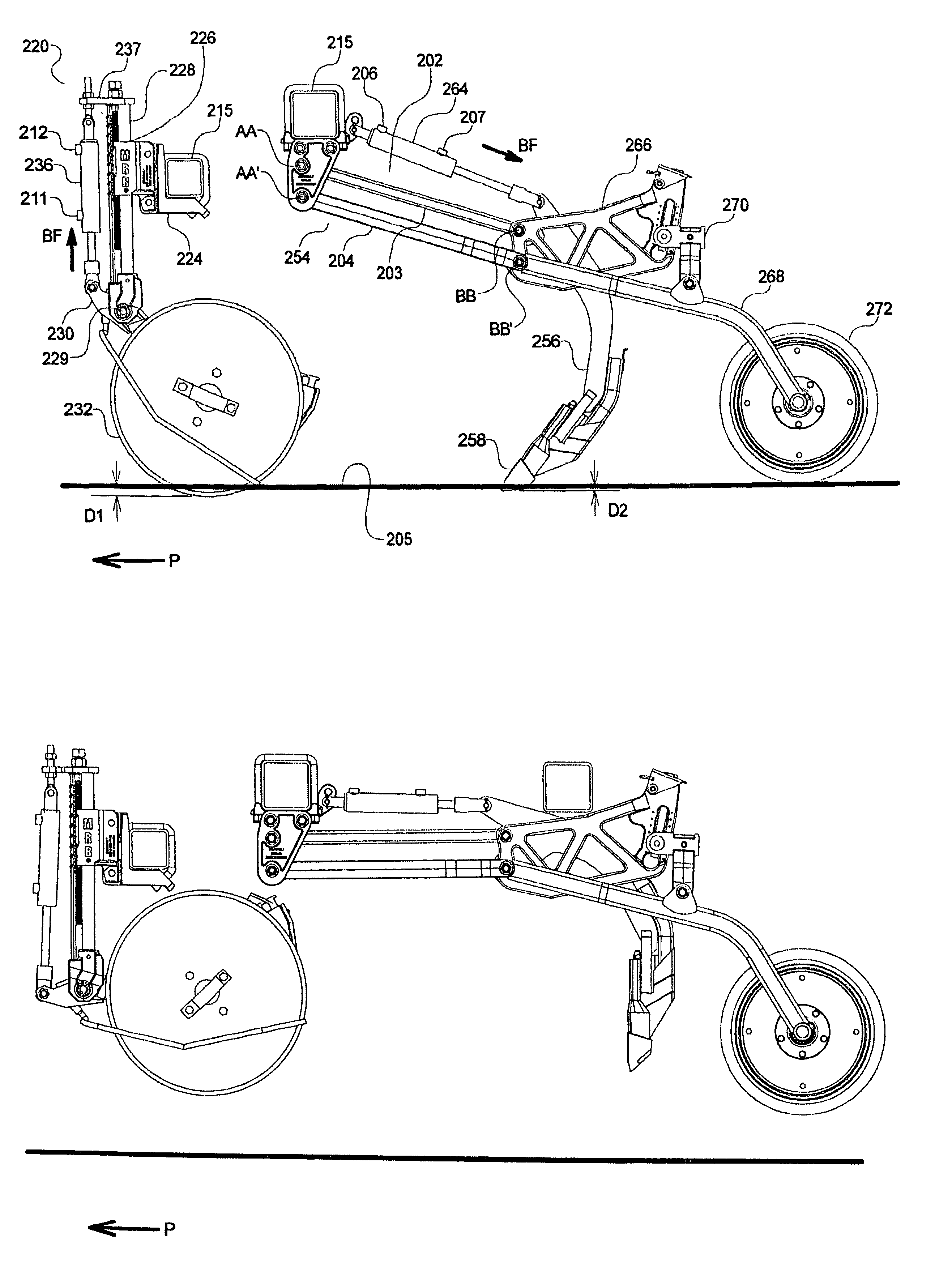 Method and apparatus of agricultural field seeding