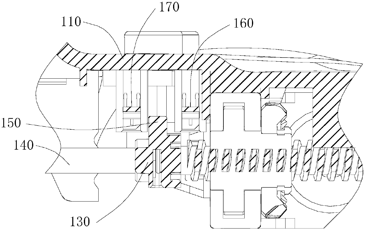 Endoscopic stapler and adapter used for endoscopic stapler