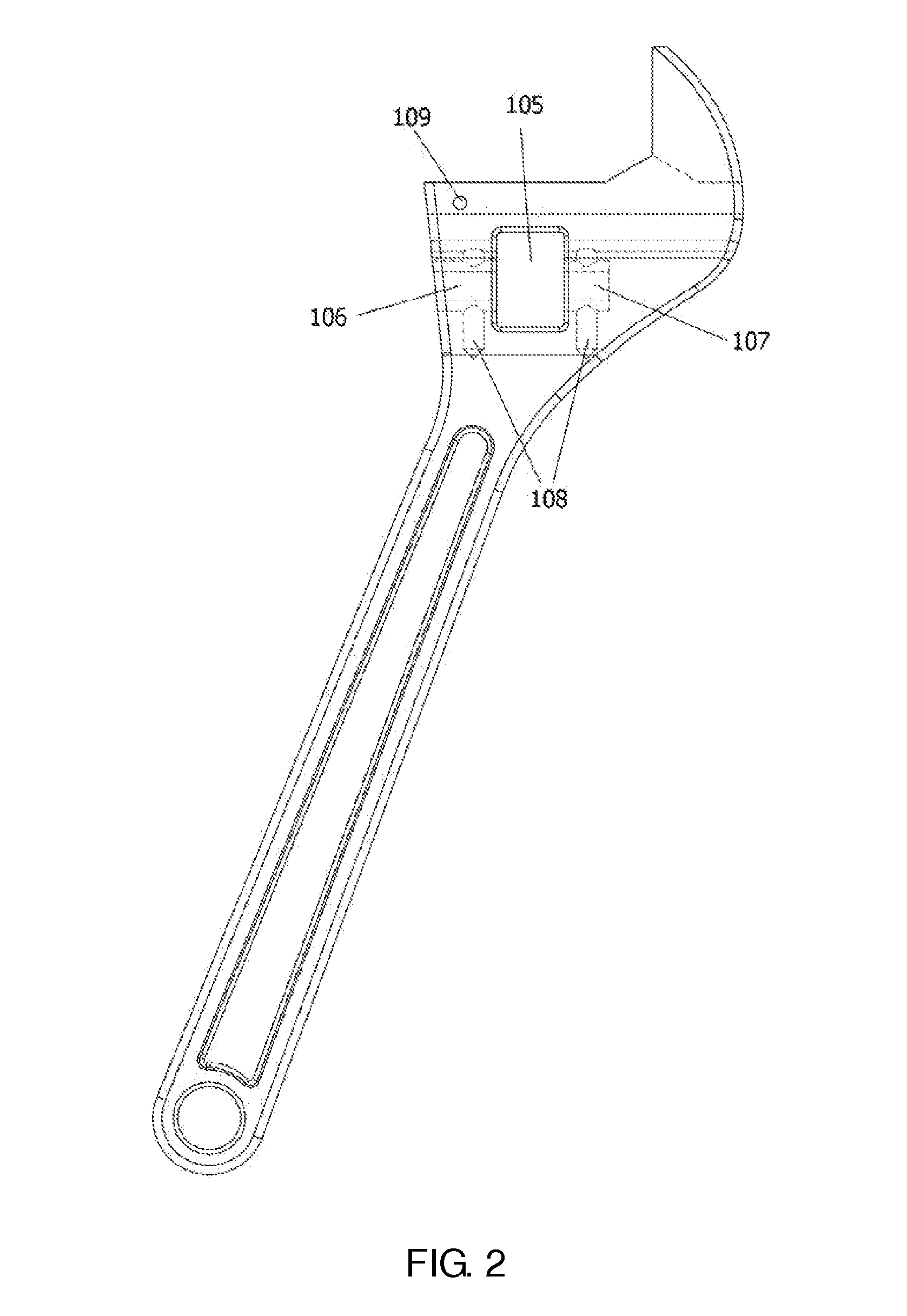 Rapid adjustable wrench