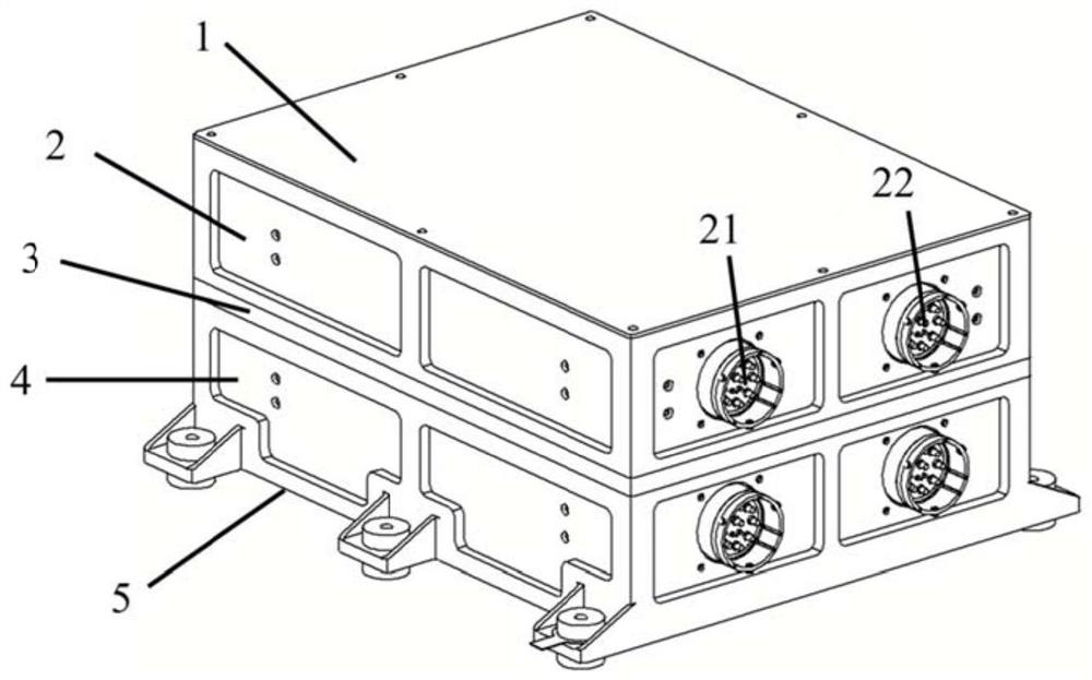 Dual-redundancy 270V high-voltage high-power load monitoring device