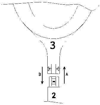 Badminton racket capable of being separated and jointed