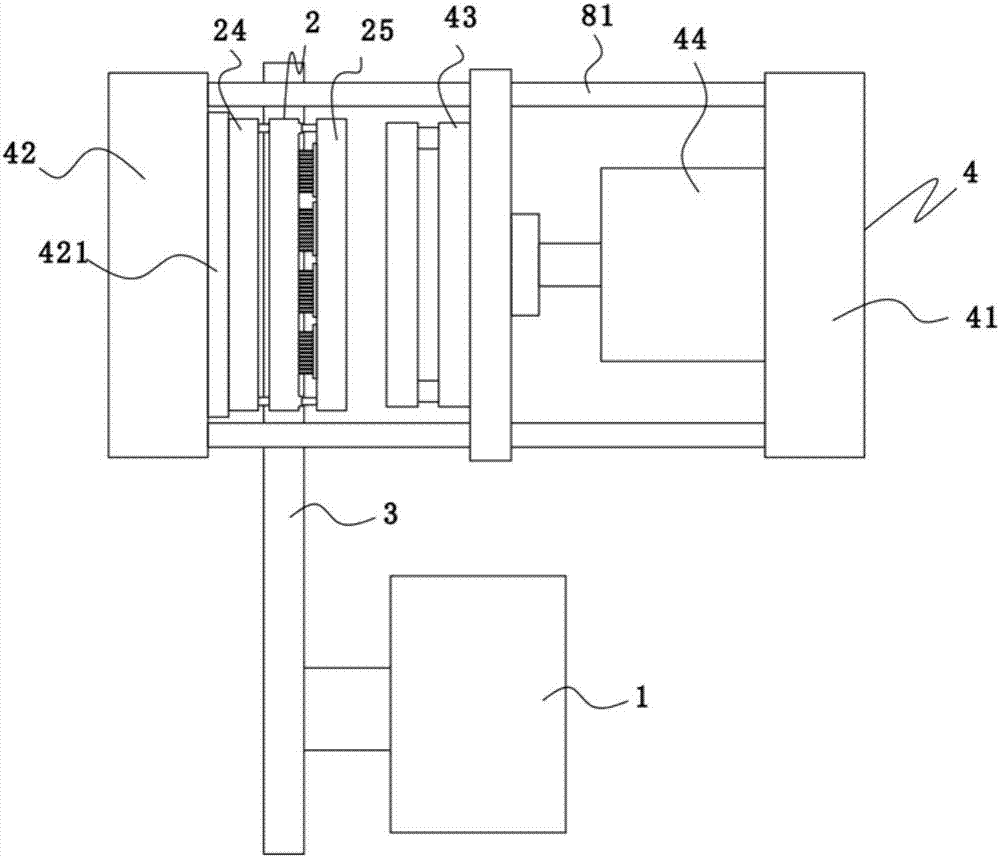 Automated wooden comb processing device