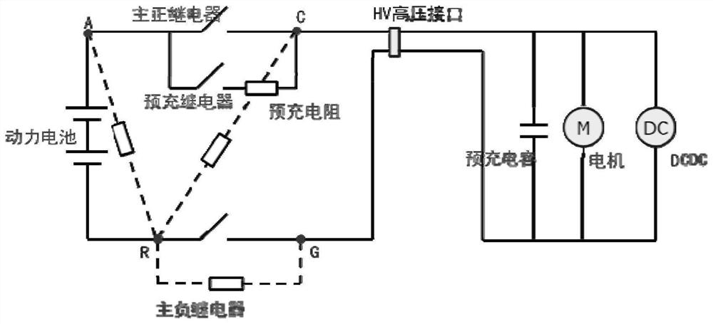 Battery pack relay protection circuit and protection method