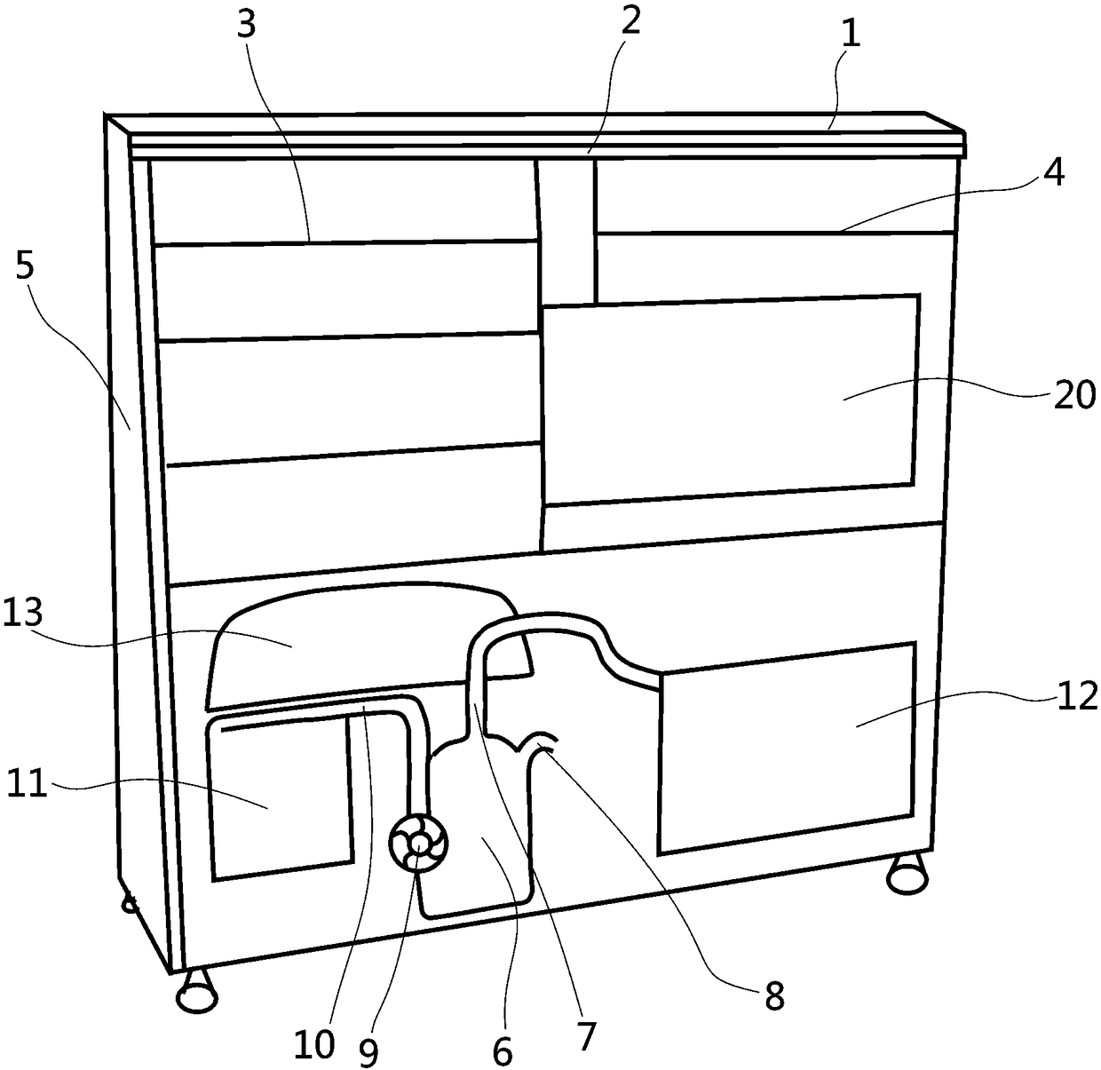 Vending and water purifying compound machine and operation method