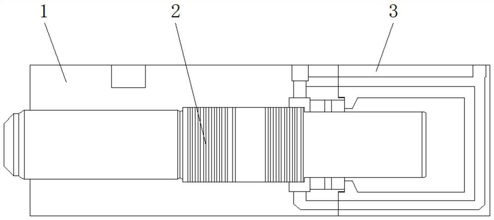 Novel hydraulic breaker oil way with function of preventing piston from being stuck