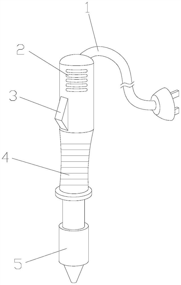 A deviation-correcting automatic locking screw machine for computer cases