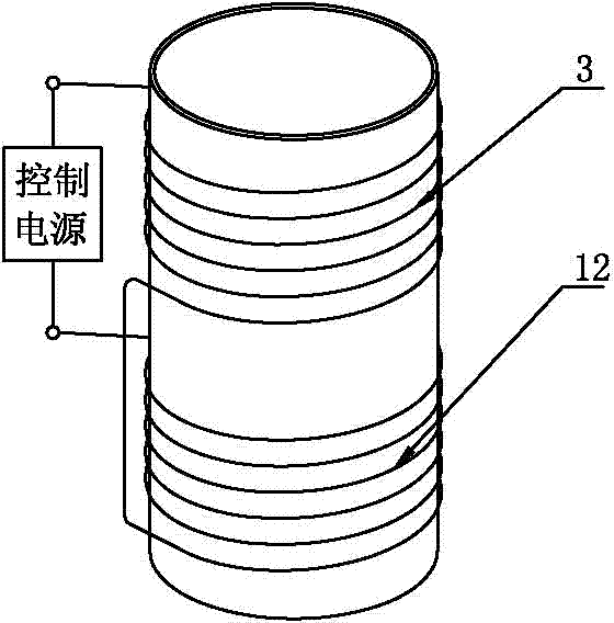 Electromagnetic actuator for active noise control for amorphous alloy transformers