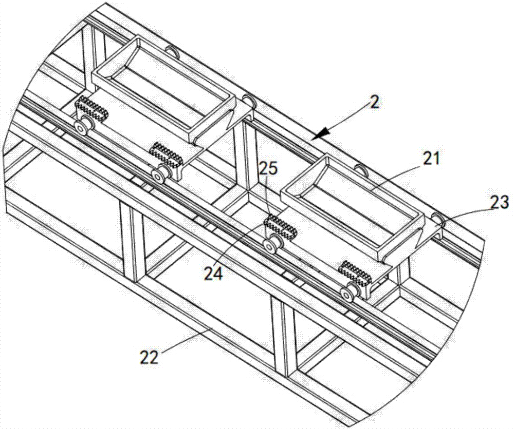 Continuous casting production line of foamed aluminium