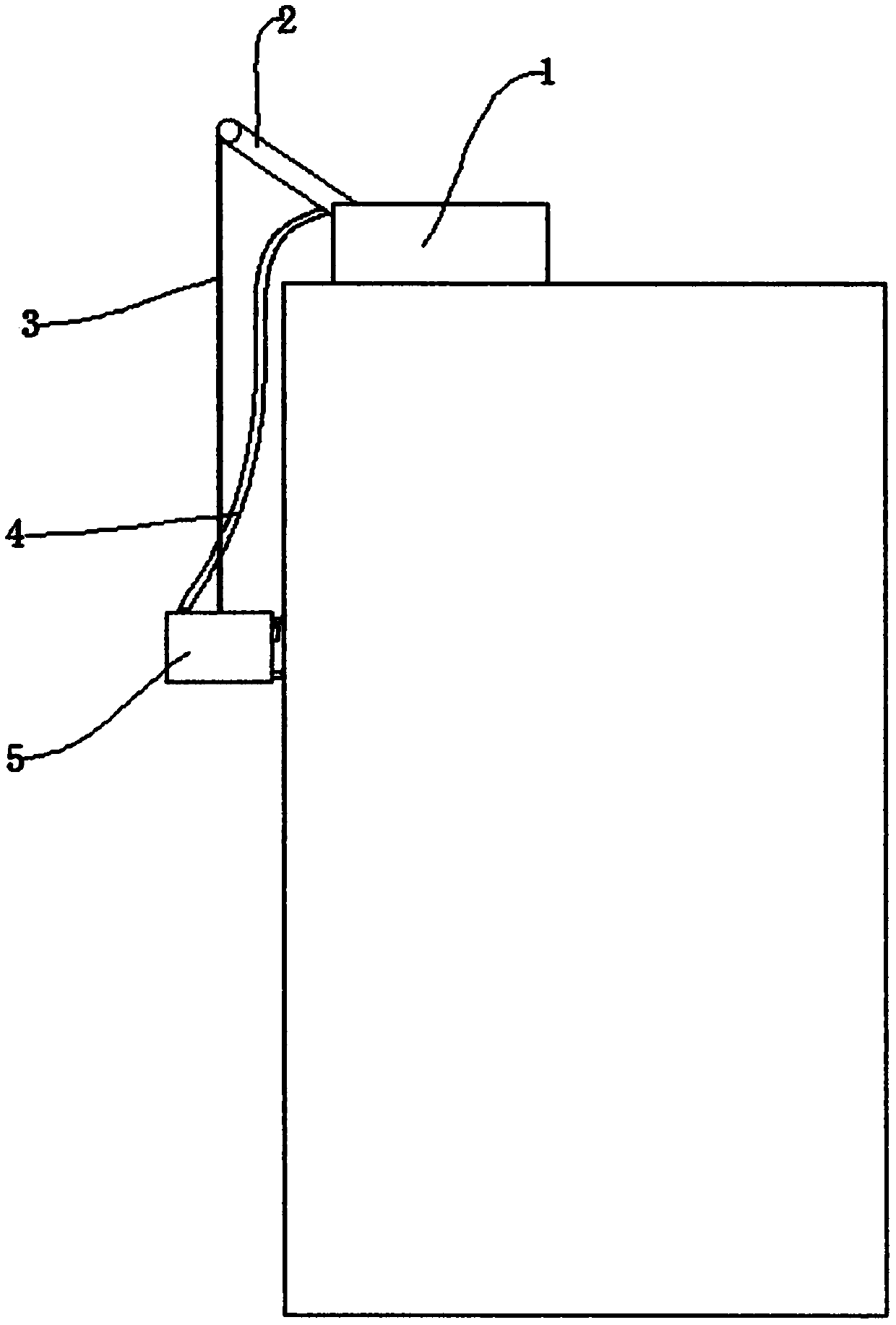 High-rise building glass cleaning mechanical device based on Internet of Things