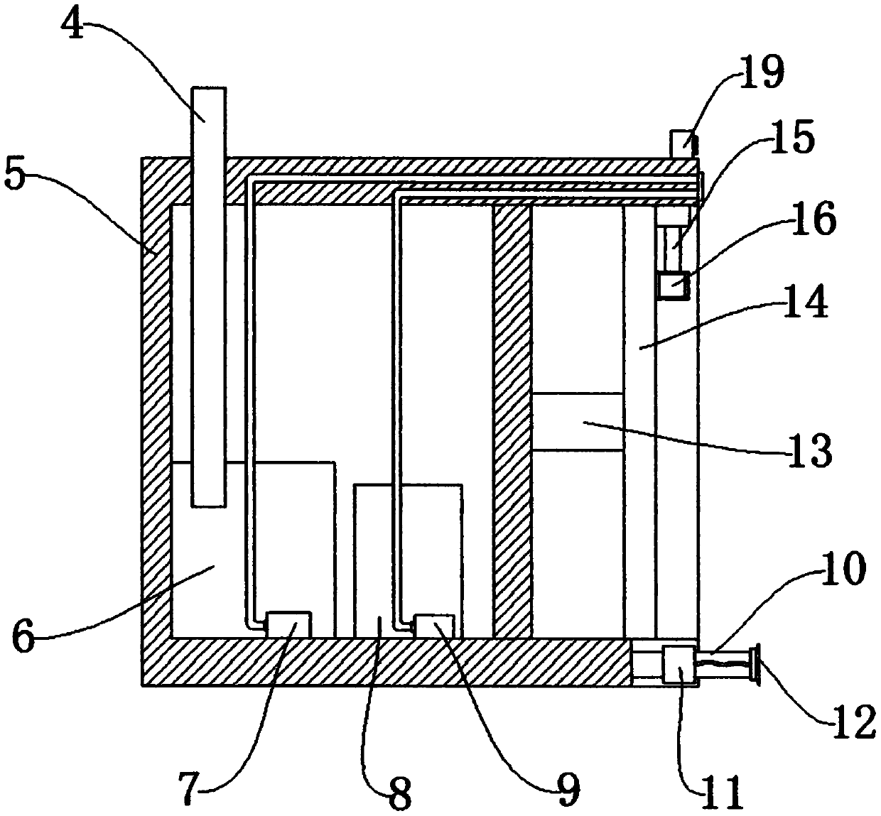 High-rise building glass cleaning mechanical device based on Internet of Things