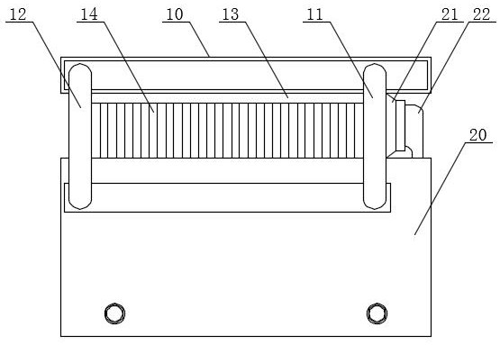 Heat dissipation device for laser