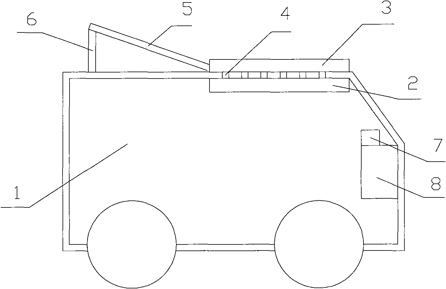 Solar semiconductor air conditioning driving vehicle cabin