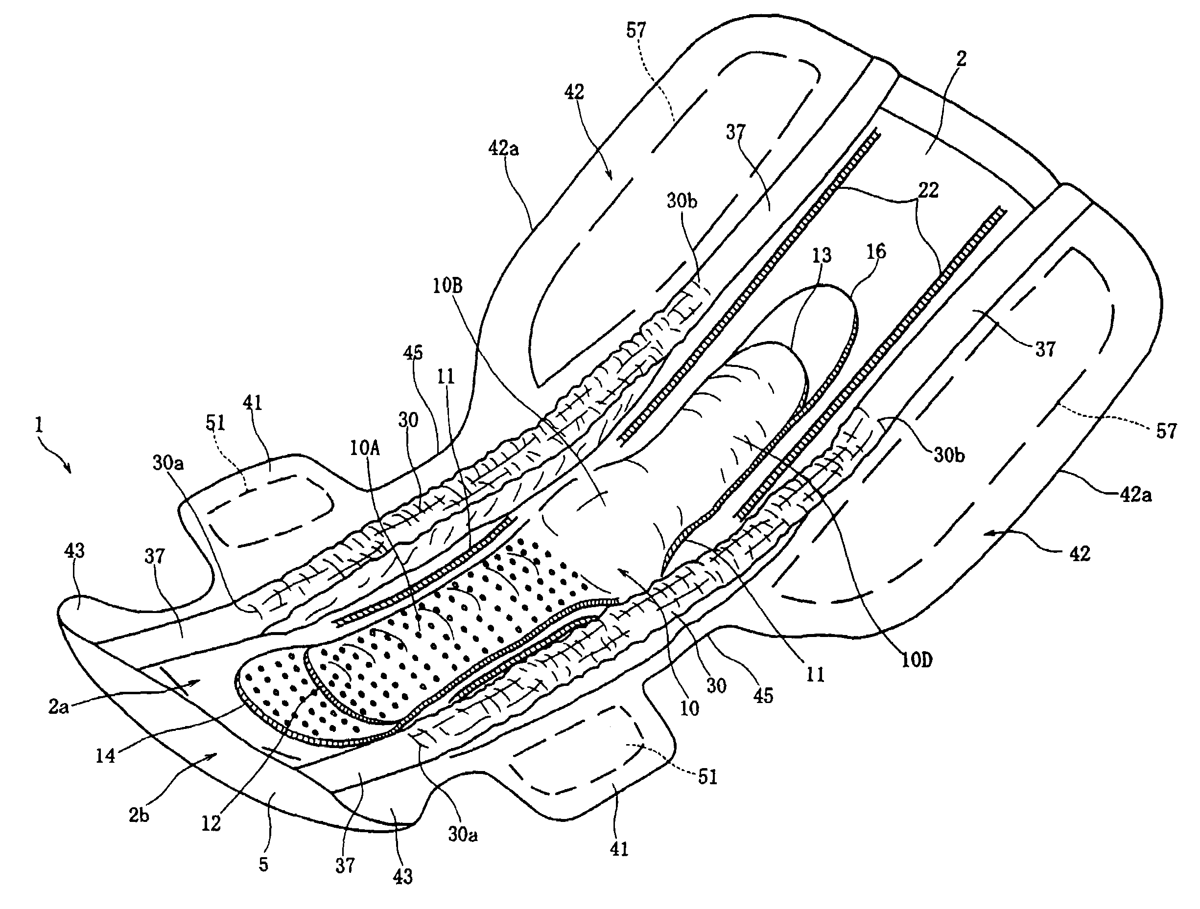 Sanitary napkin