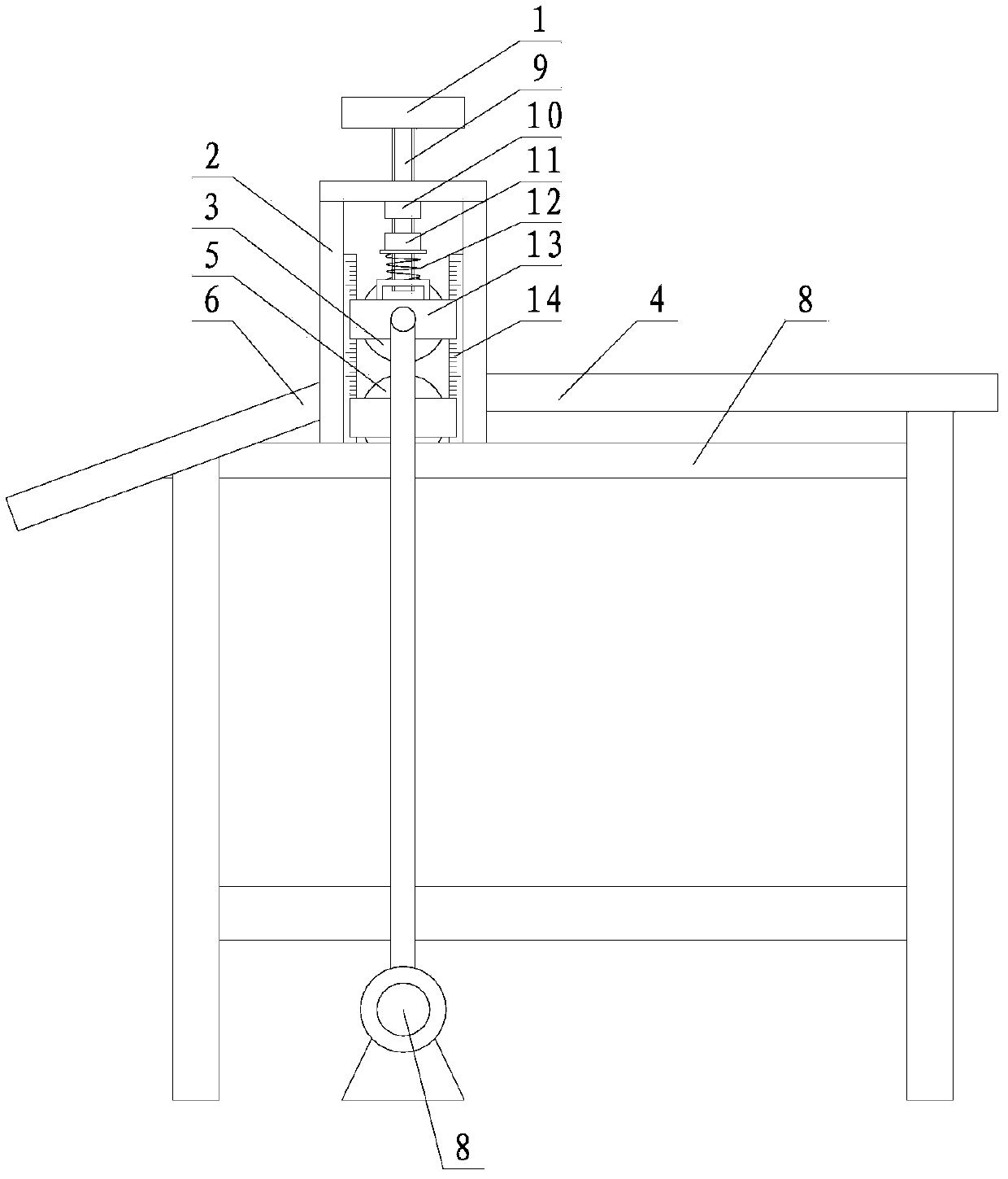 Sofa surface layer automatic forming equipment