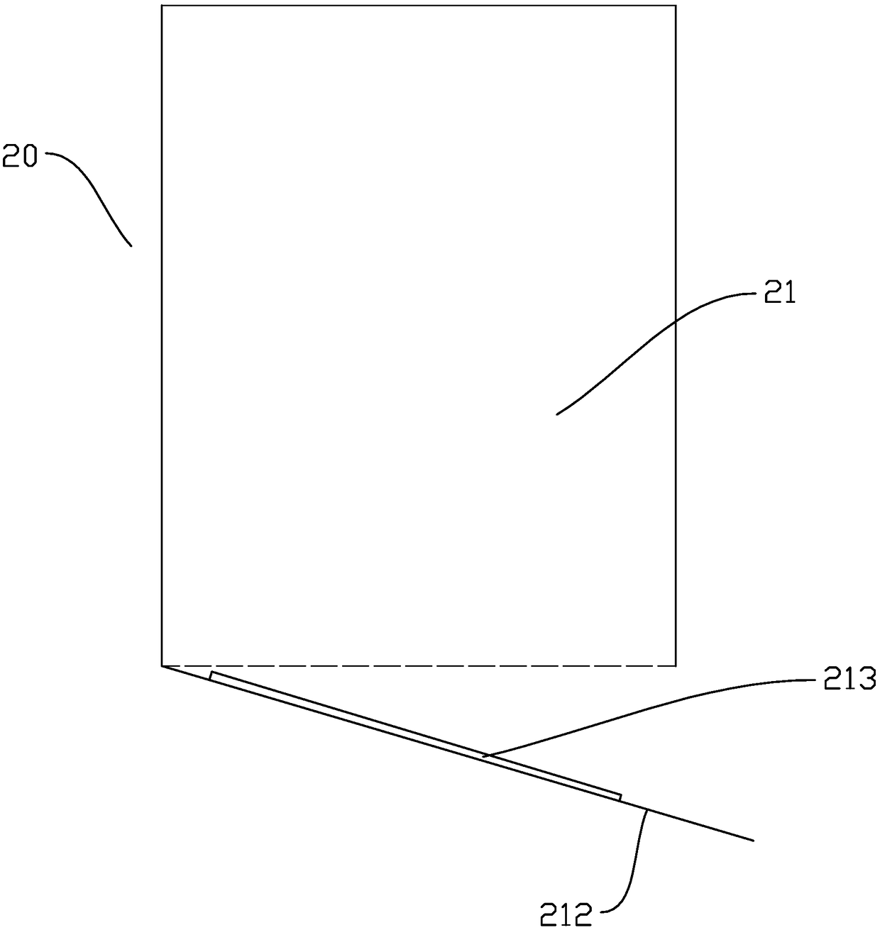 Weighing mechanism applied to household kitchen waste recycling system