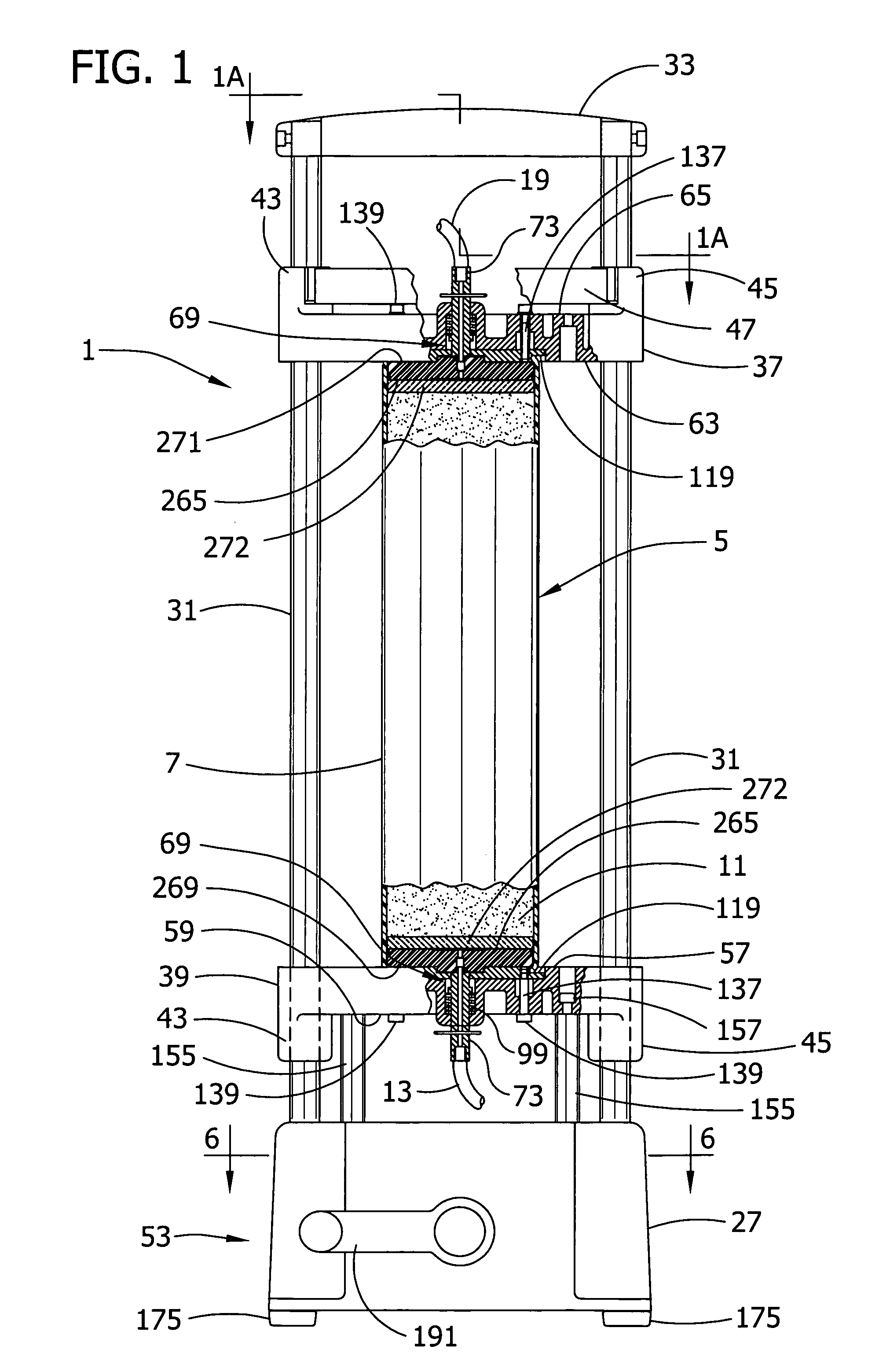 High throughput flash purification stand and cartridge