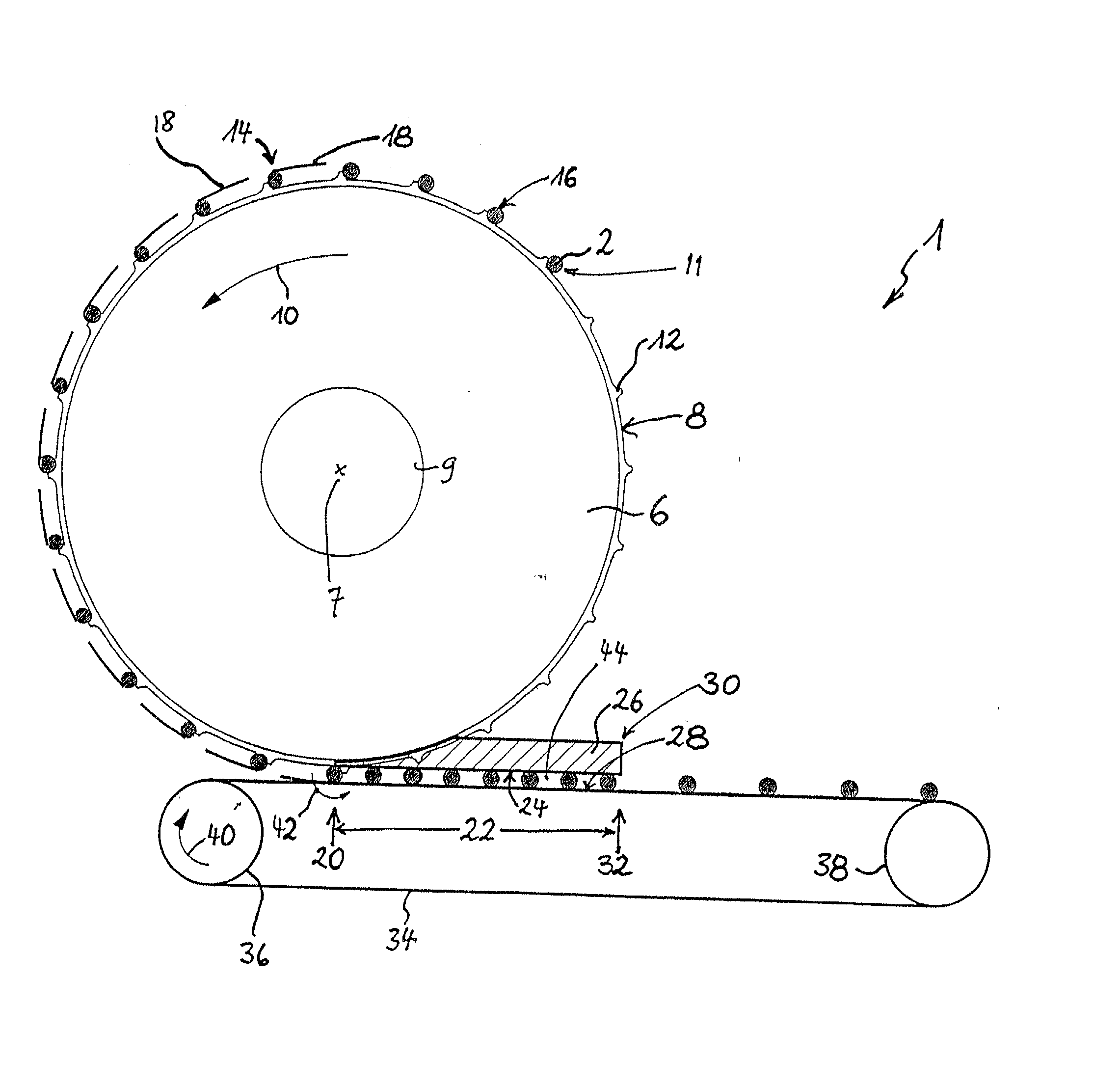 Method of and apparatus for convoluting bands around rod-shaped articles