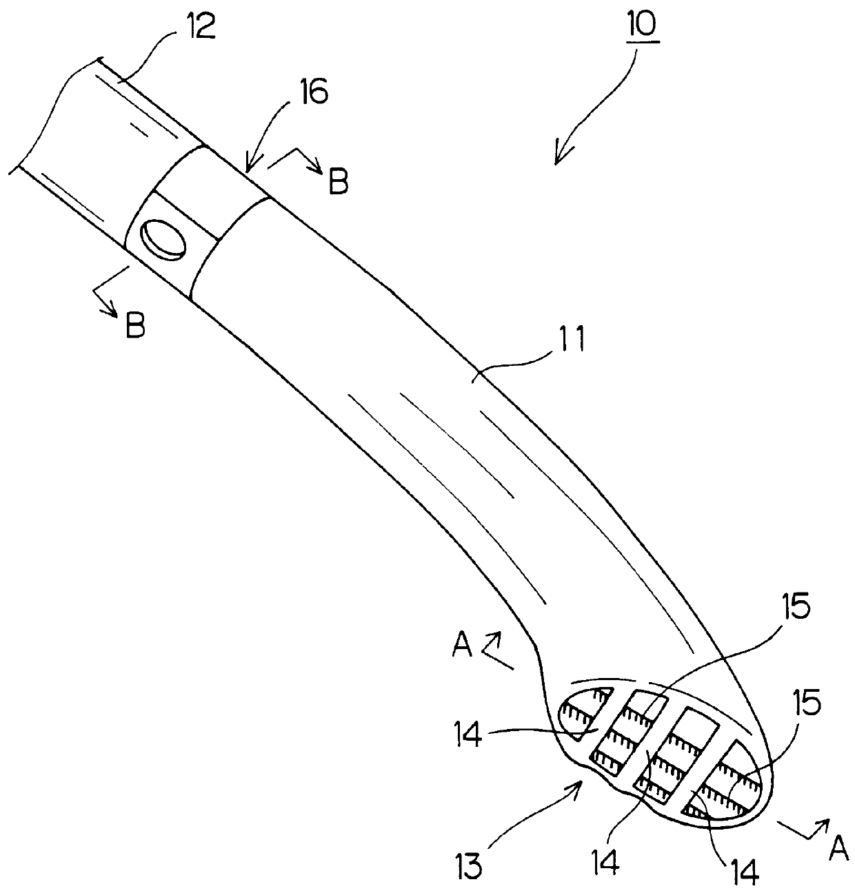 Tongue cleaning device