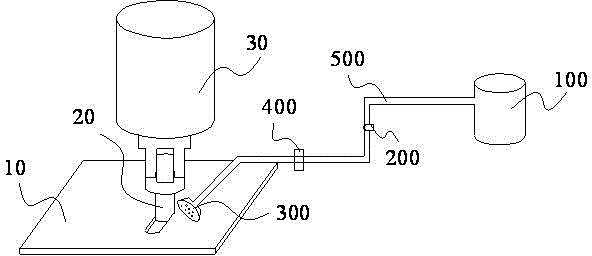 Heat dissipation device and heat dissipation method for aluminum substrate gong plate