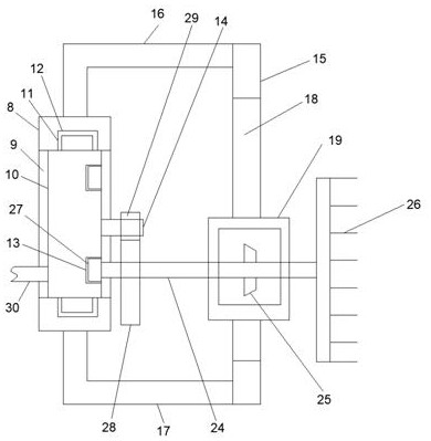 LED lamp bead assembly with good heat dissipation effect