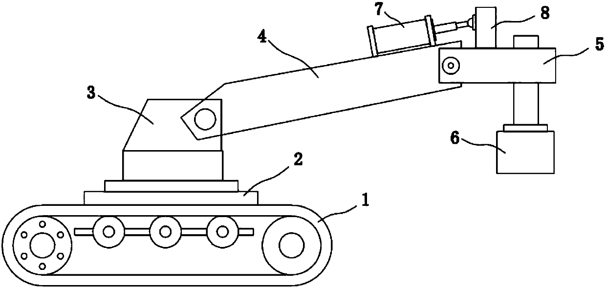 Intelligent additive manufacturing device and method of large steel truss