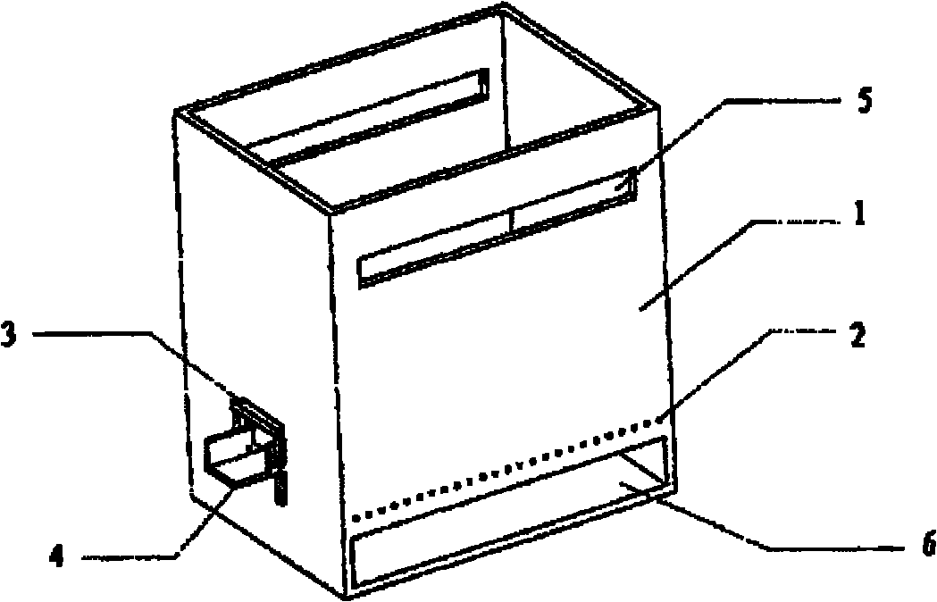 Method and device for establishing superficial sensory disturbance animal model