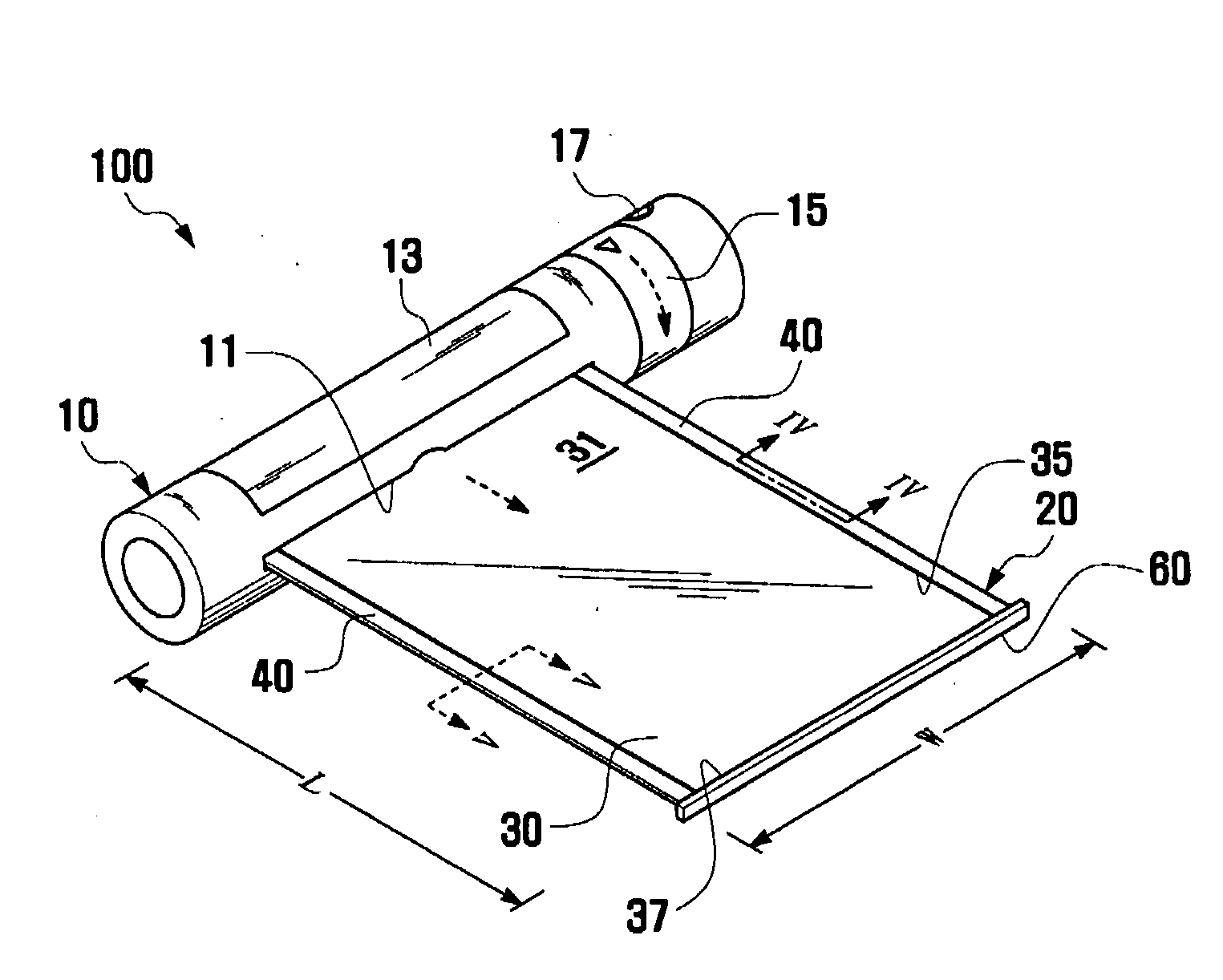 Flexible display unit mobile terminal having the same