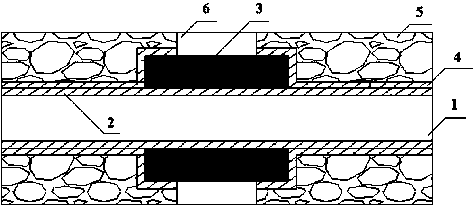 Printed circuit board blind hole manufacturing method and structure