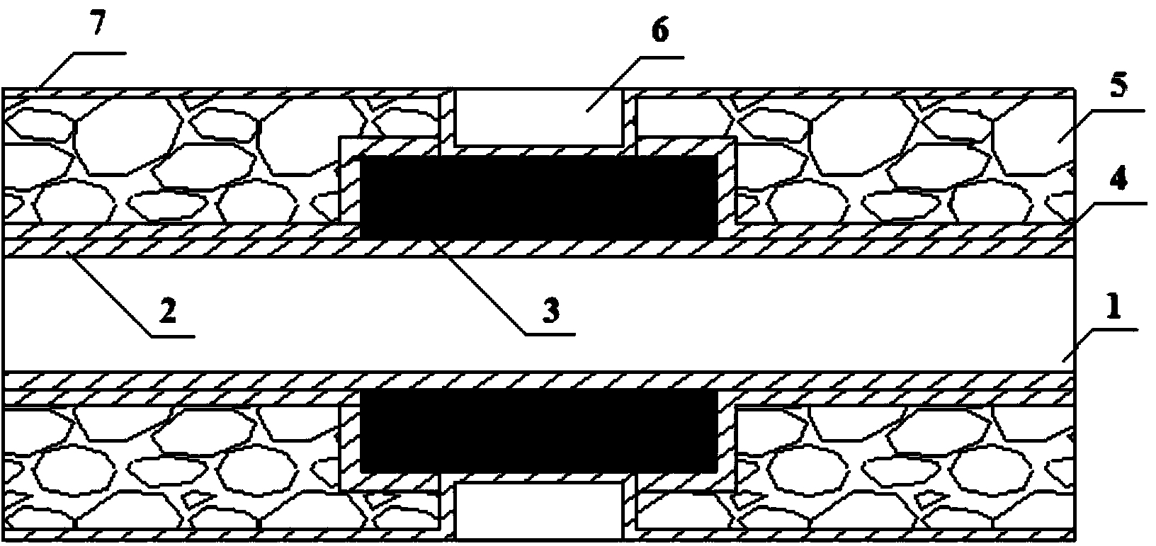 Printed circuit board blind hole manufacturing method and structure