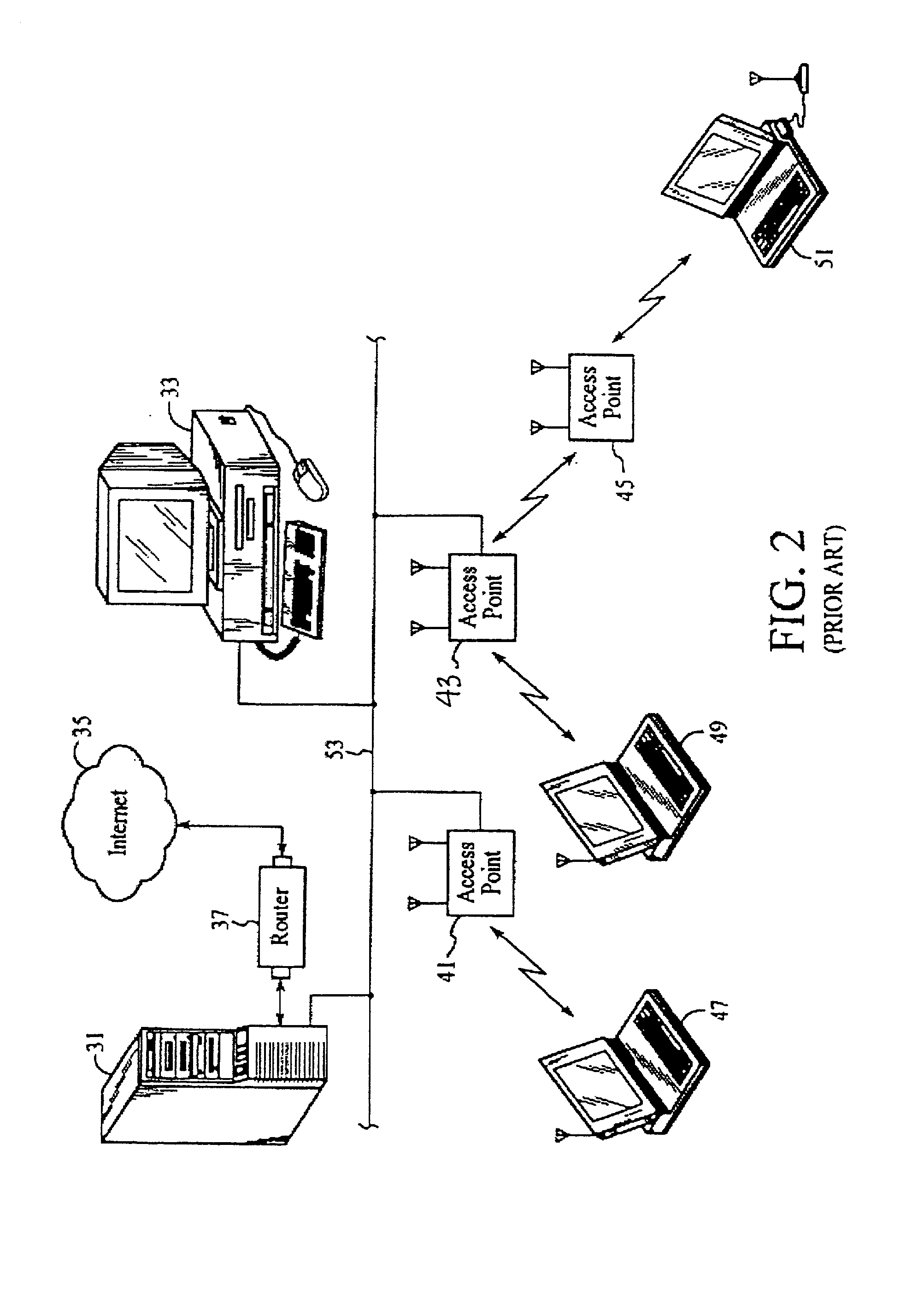 Method and system for simulating multiple independent client devices in a wired or wireless network