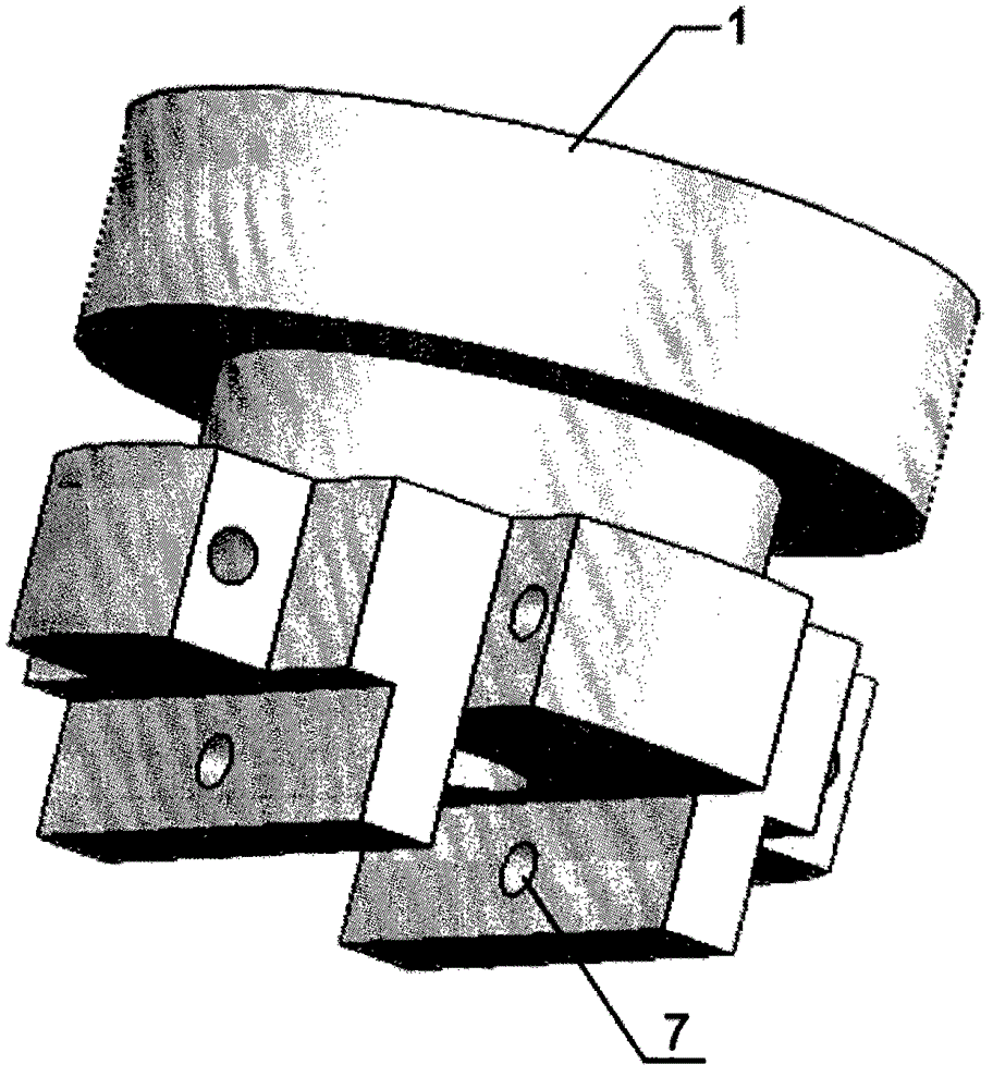 Coracoclavicular ligament fixing device for acromioclavicular dislocation