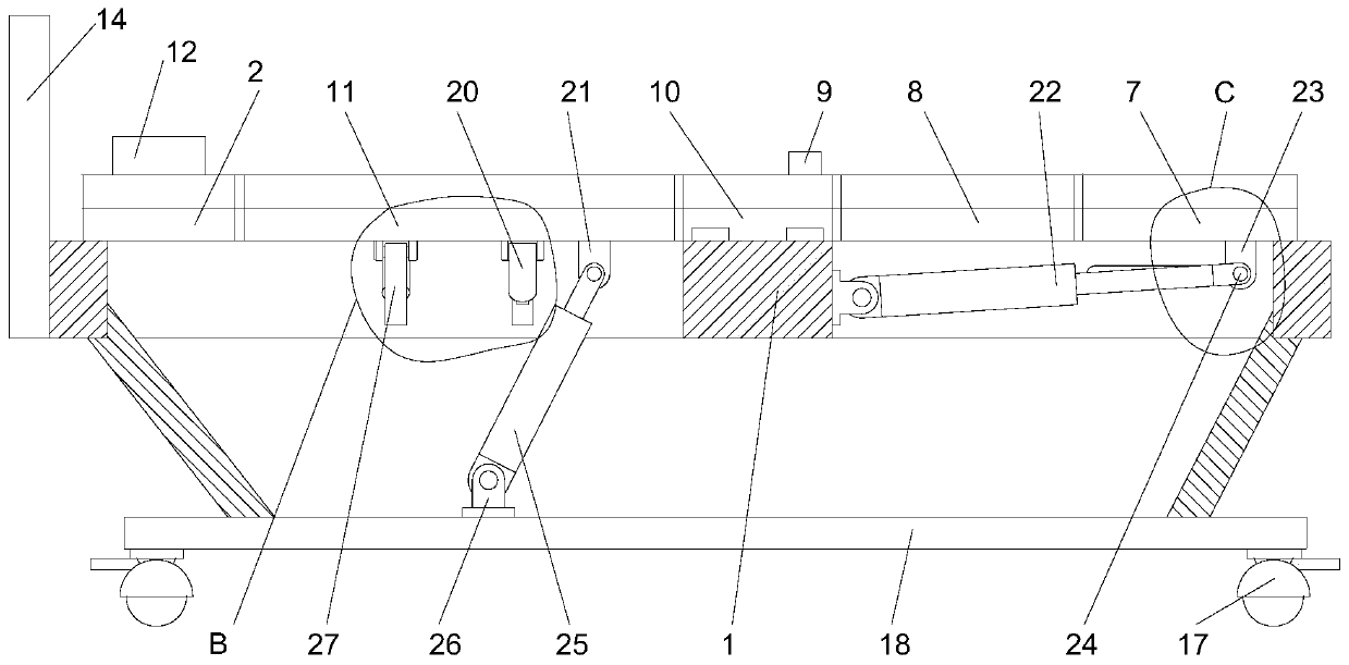 Traction device for emergency surgery