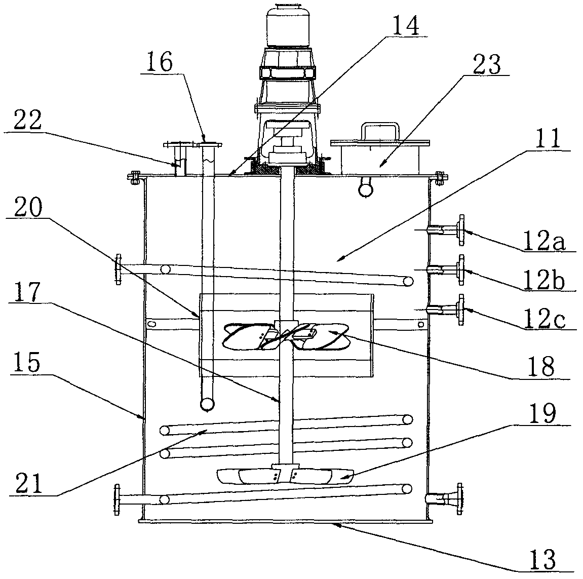 Method for continuously neutralizing and decontaminating sodium chromate alkali solution