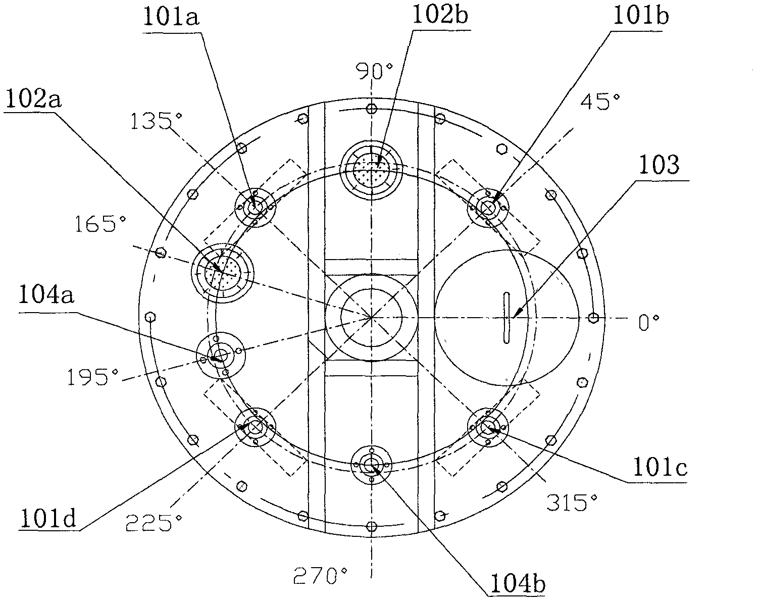 Method for continuously neutralizing and decontaminating sodium chromate alkali solution