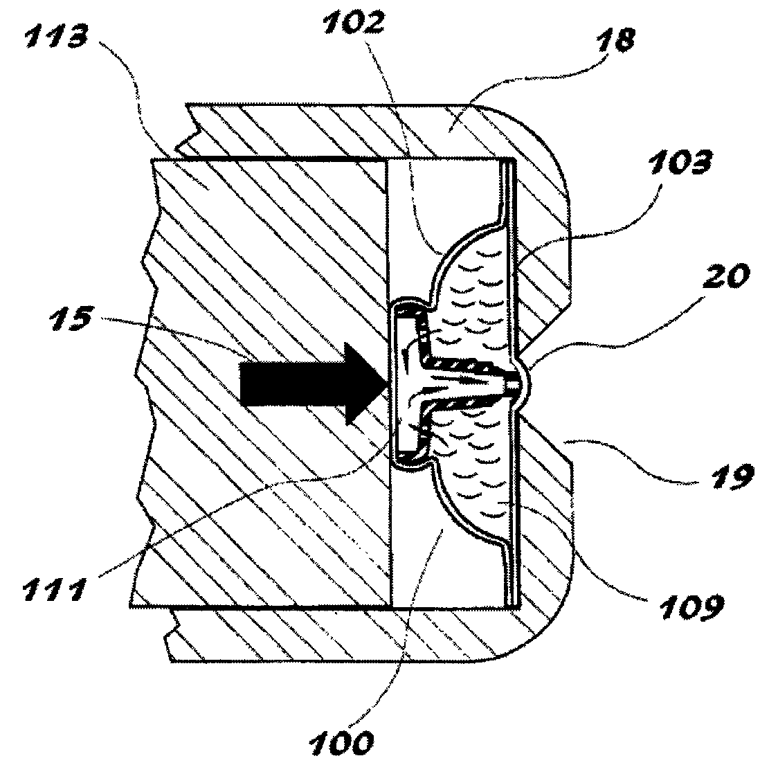 Piercing device for drug delivery systems