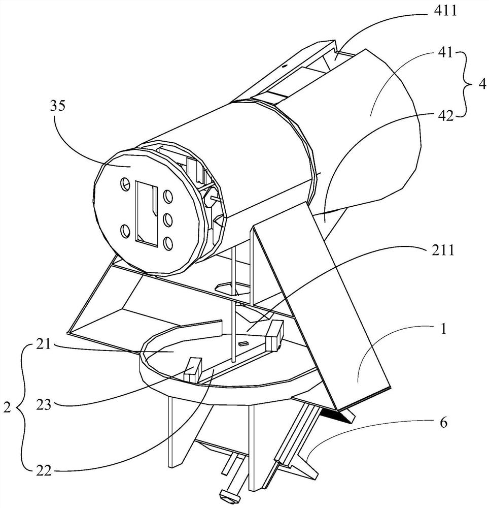 A laboratory fish pellet feed strength feeding domestication feeder