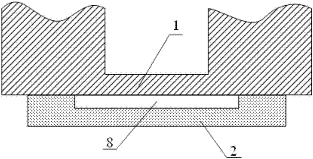 Integrated optical fiber high pressure sensor and manufacturing method thereof