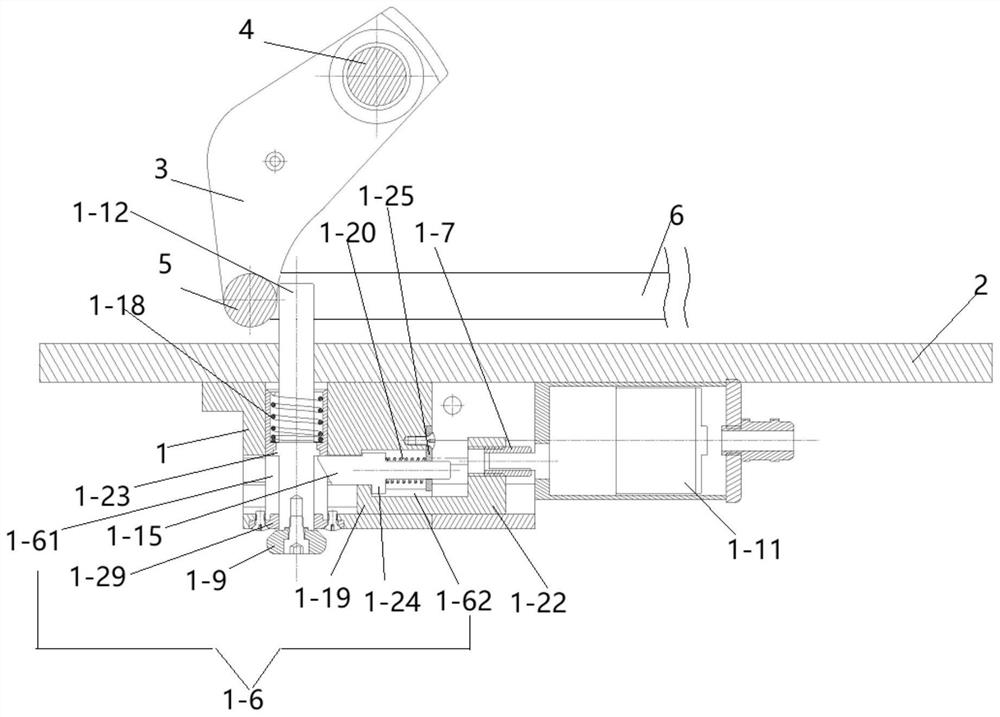 A df37mm anti-aircraft gun breech locking device and control method